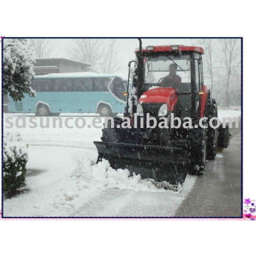 Hoja delantera del tractor para la nieve